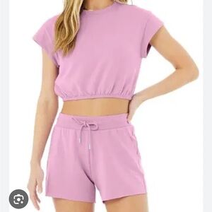 Alo Dreamy Crop Shorts